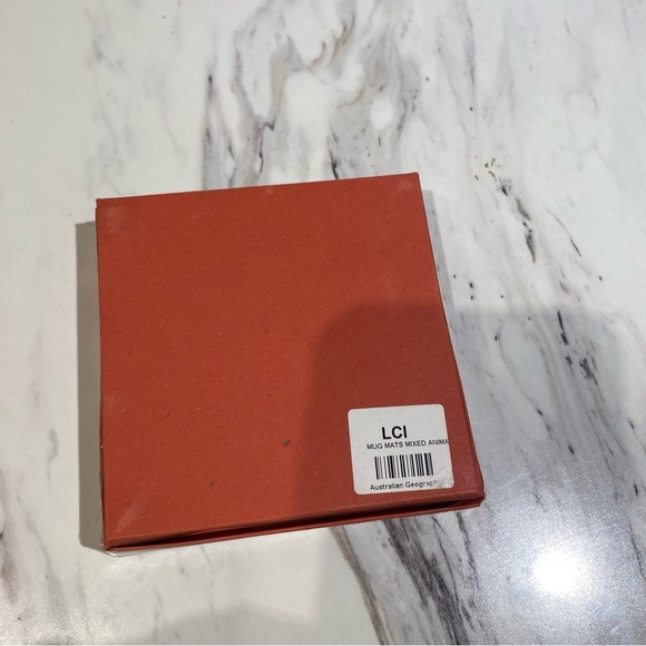 Vintage Coaster set  Mug Mats 6 Australian animal drink Coasters exotic wood - Picture 7 of 7